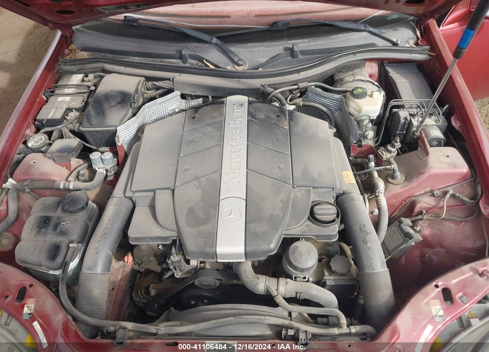 2002 MERCEDES-BENZ SLK 320 VIN: WDBKK65F02F249156