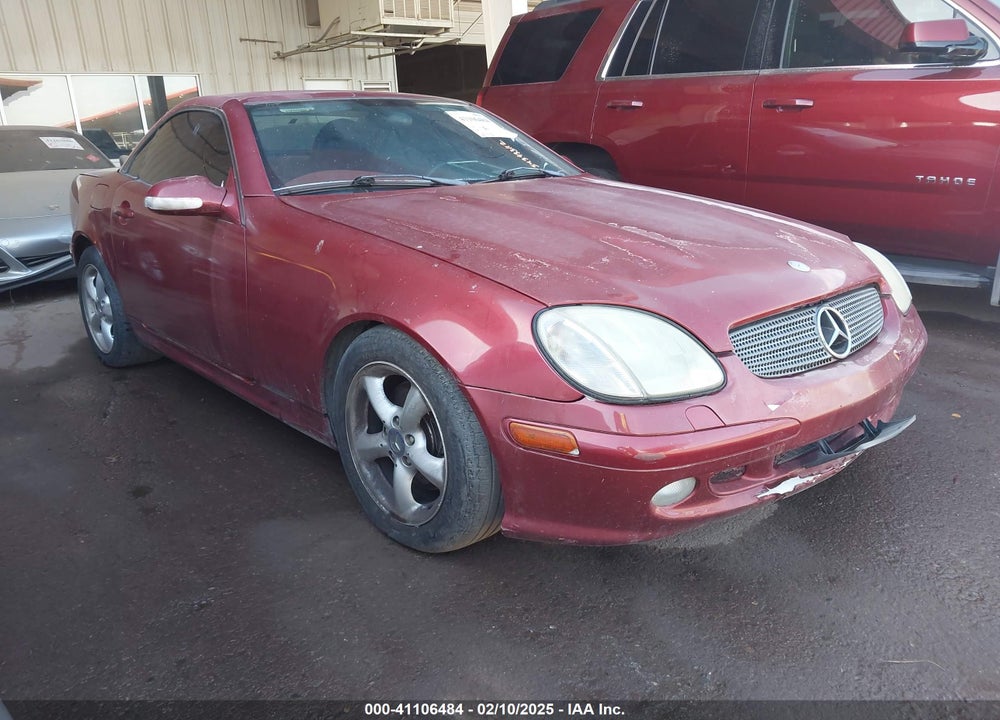 2002 MERCEDES-BENZ SLK 320 VIN: WDBKK65F02F249156