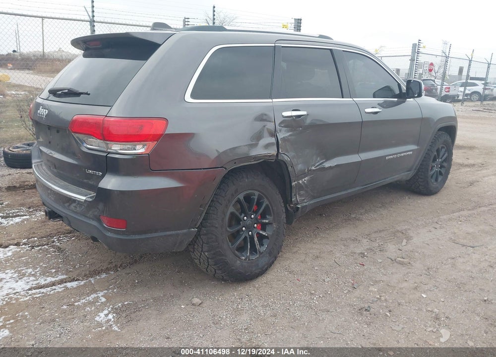 2014 JEEP GRAND CHEROKEE LIMITED VIN: 1C4RJFBG5EC378502