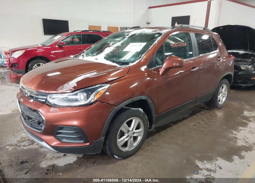 2019 CHEVROLET TRAX LT VIN: 3GNCJPSB1KL237028