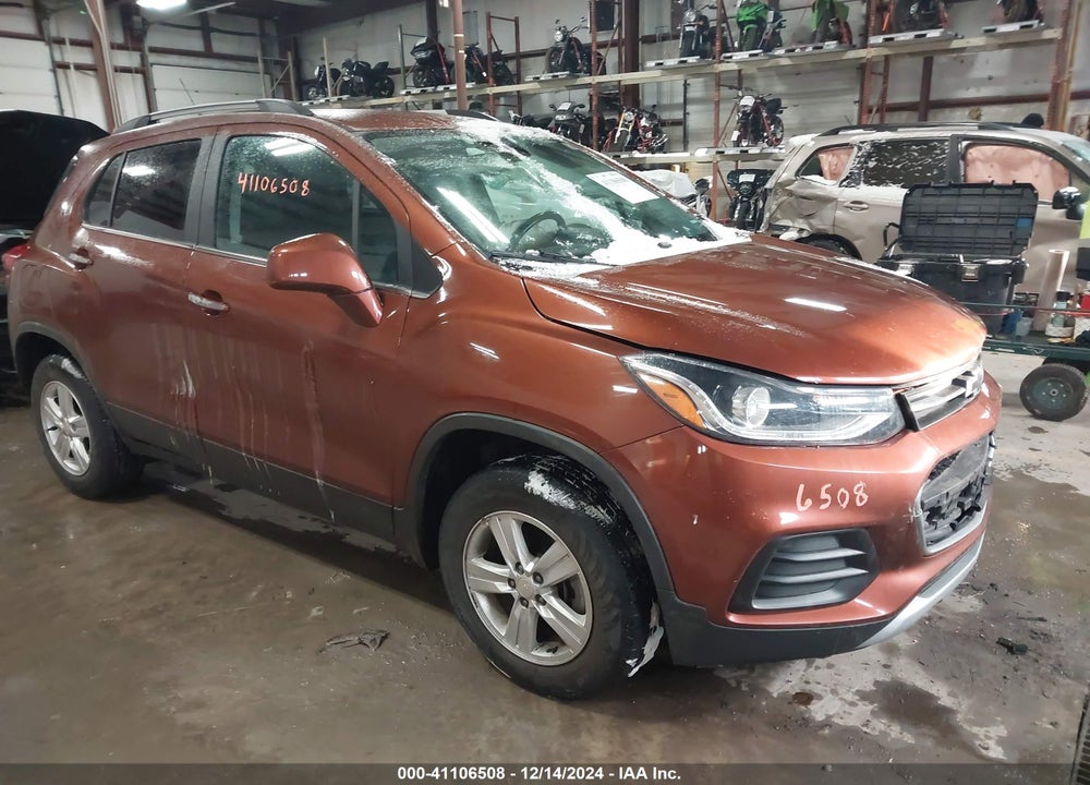 2019 CHEVROLET TRAX LT VIN: 3GNCJPSB1KL237028