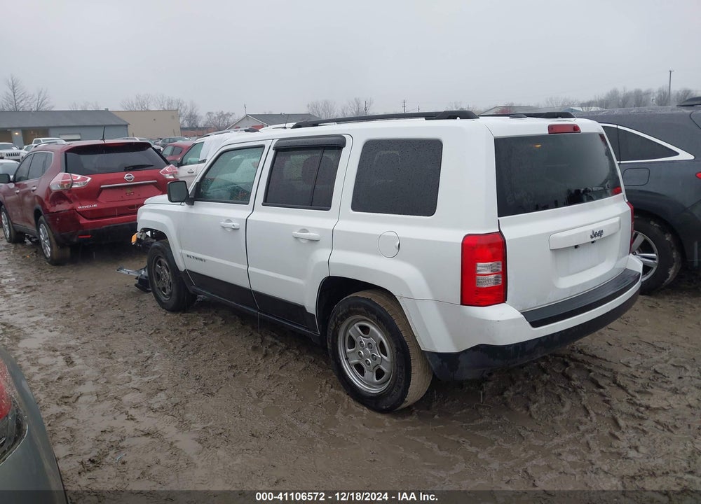 2016 JEEP PATRIOT SPORT VIN: 1C4NJPBA9GD532786
