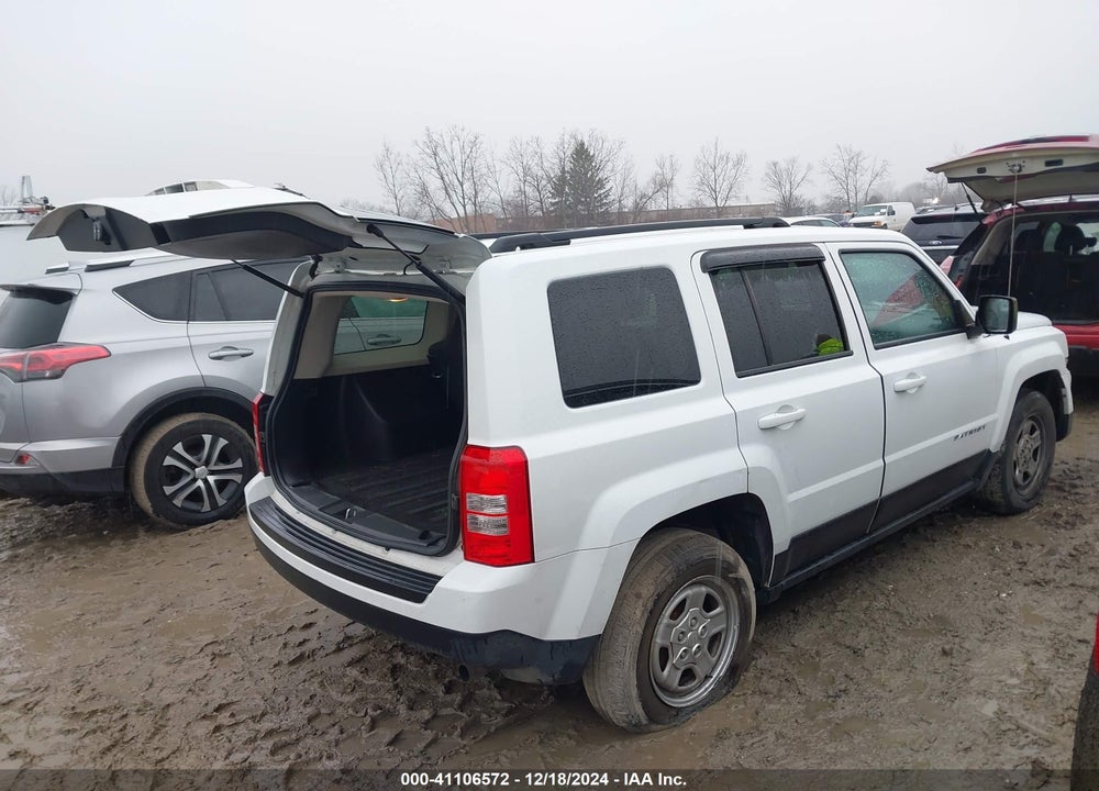 2016 JEEP PATRIOT SPORT VIN: 1C4NJPBA9GD532786