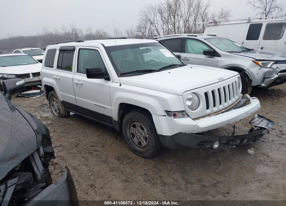 2016 JEEP PATRIOT SPORT VIN: 1C4NJPBA9GD532786