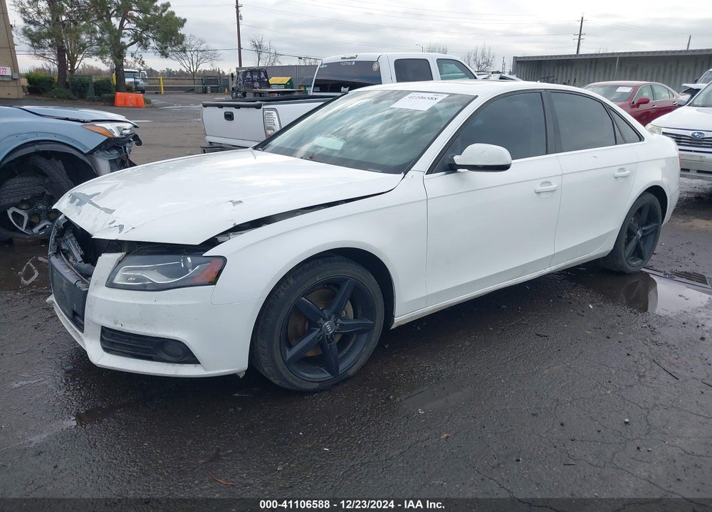 2011 AUDI A4 VIN: WAUFFAFL7BN043351