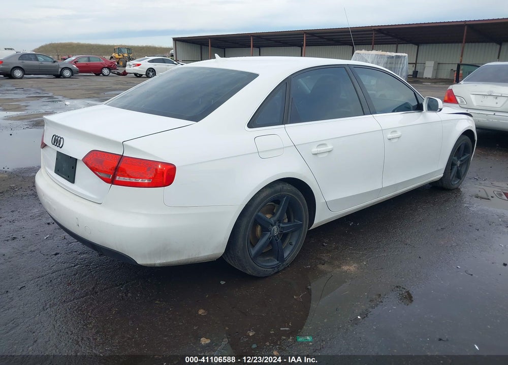 2011 AUDI A4 VIN: WAUFFAFL7BN043351