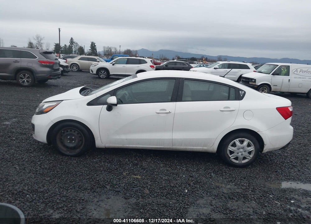 2015 KIA RIO VIN: KNADM4A34F6429196