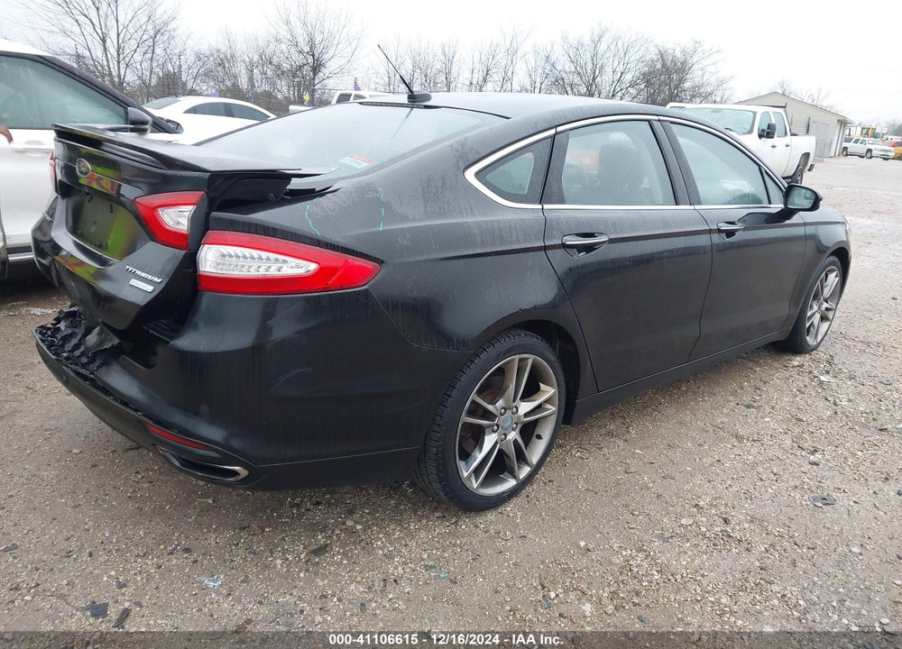 2013 FORD FUSION TITANIUM VIN: 3FA6P0K98DR146675
