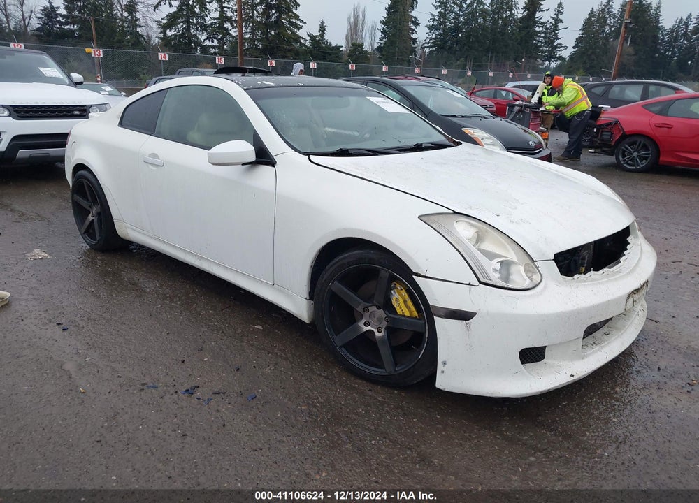 2006 INFINITI G35 VIN: JNKCV54E76M709154