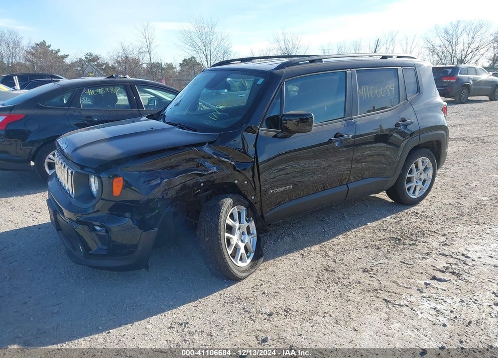 2019 JEEP RENEGADE LATITUDE FWD VIN: ZACNJABB9KPK01185