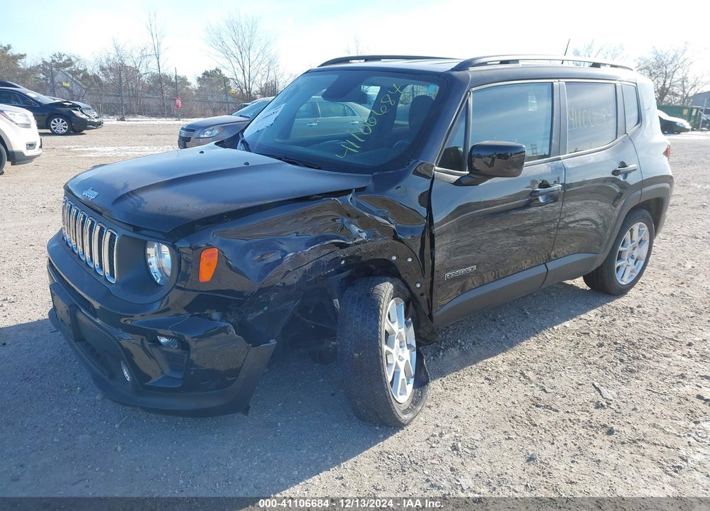 2019 JEEP RENEGADE LATITUDE FWD VIN: ZACNJABB9KPK01185