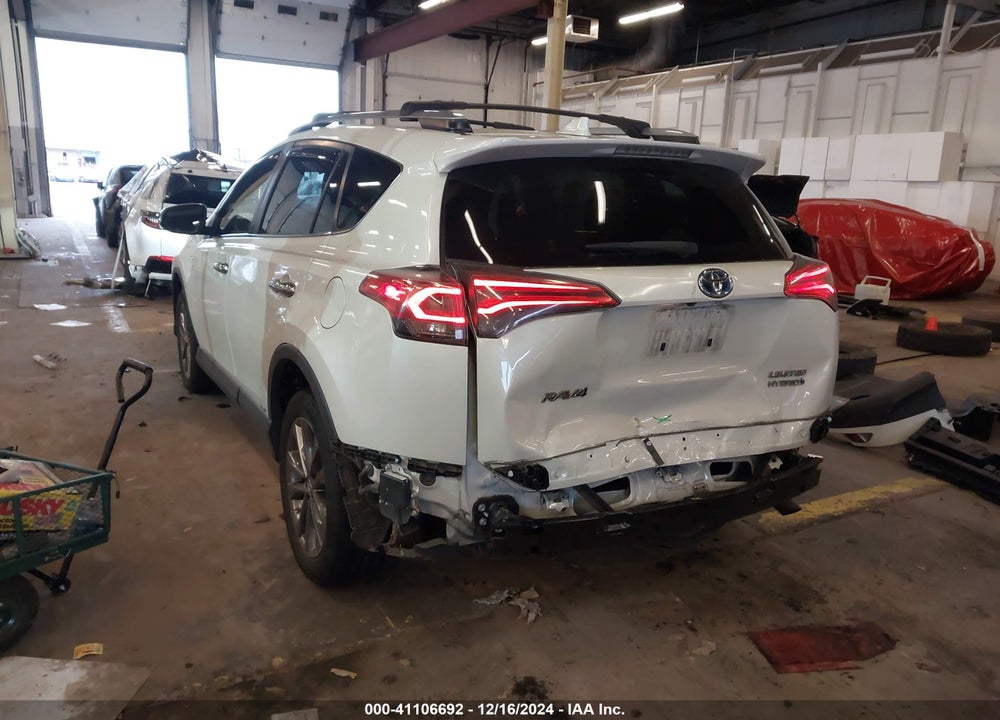 2018 TOYOTA RAV4 HYBRID LIMITED VIN: JTMDJREV0JD245365