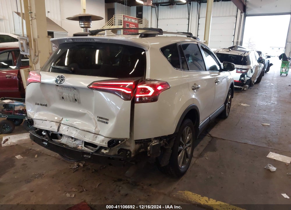 2018 TOYOTA RAV4 HYBRID LIMITED VIN: JTMDJREV0JD245365