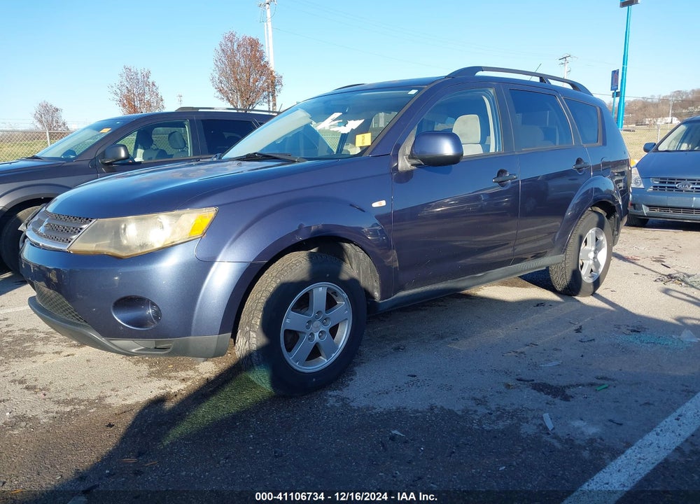 2007 MITSUBISHI OUTLANDER LS VIN: JA4MT31X07Z011800