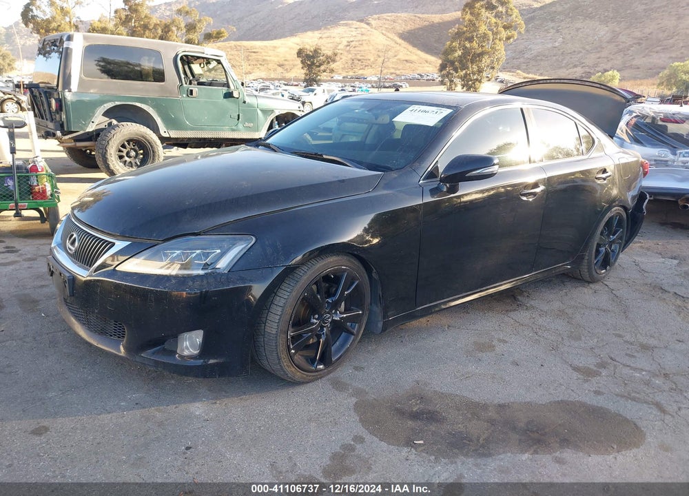 2010 LEXUS IS 250 VIN: JTHBF5C21A2100176