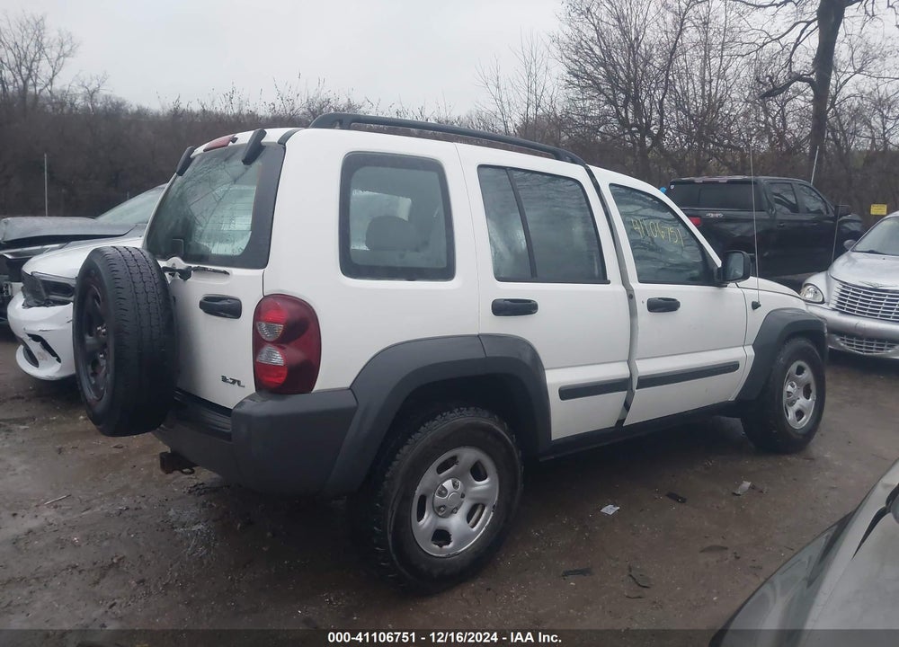 2006 JEEP LIBERTY SPORT VIN: 1J4GL48K66W251222