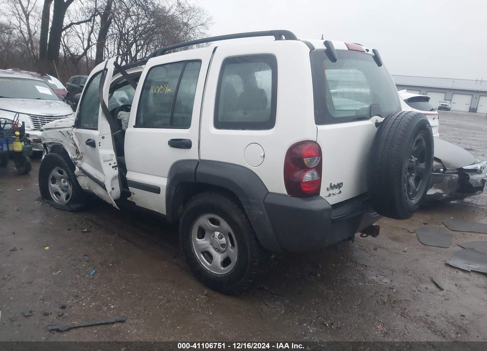 2006 JEEP LIBERTY SPORT VIN: 1J4GL48K66W251222