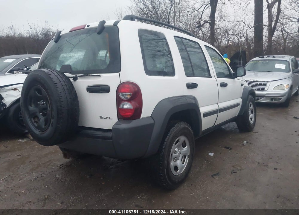 2006 JEEP LIBERTY SPORT VIN: 1J4GL48K66W251222