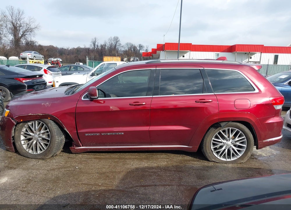 2017 JEEP GRAND CHEROKEE SUMMIT 4X4 VIN: 1C4RJFJG9HC904636
