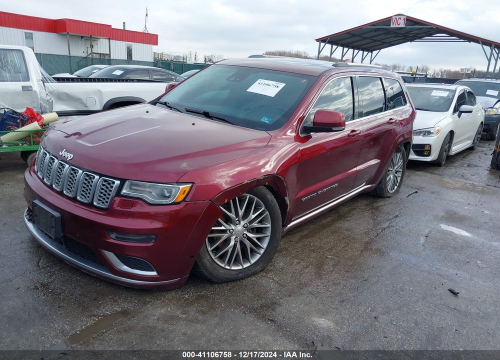 2017 JEEP GRAND CHEROKEE SUMMIT 4X4 VIN: 1C4RJFJG9HC904636