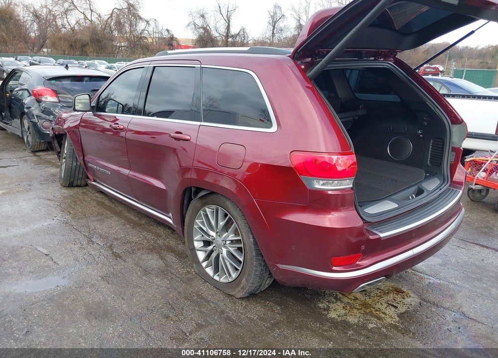 2017 JEEP GRAND CHEROKEE SUMMIT 4X4 VIN: 1C4RJFJG9HC904636