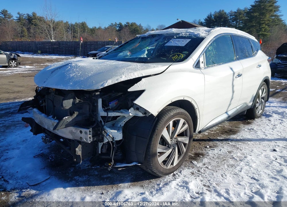 2020 NISSAN MURANO SL INTELLIGENT AWD VIN: 5N1AZ2CS0LN114389