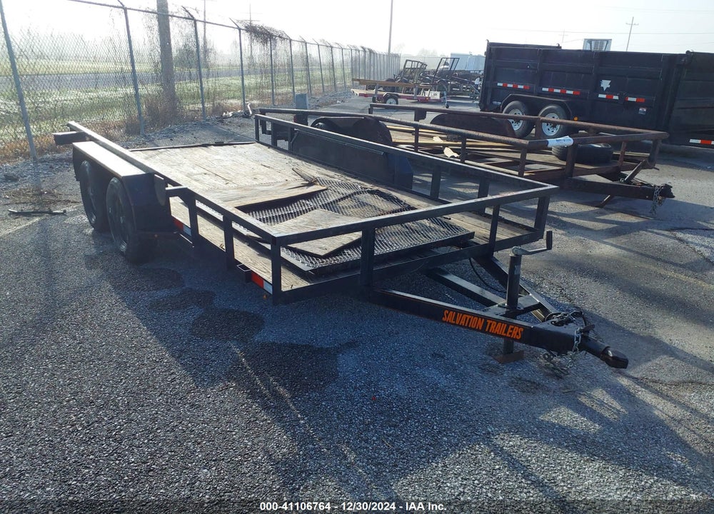 2022 SALVATION TRAILERS 6.5X14 UTILITY TRAIL VIN: 7GG1U1424NW021802