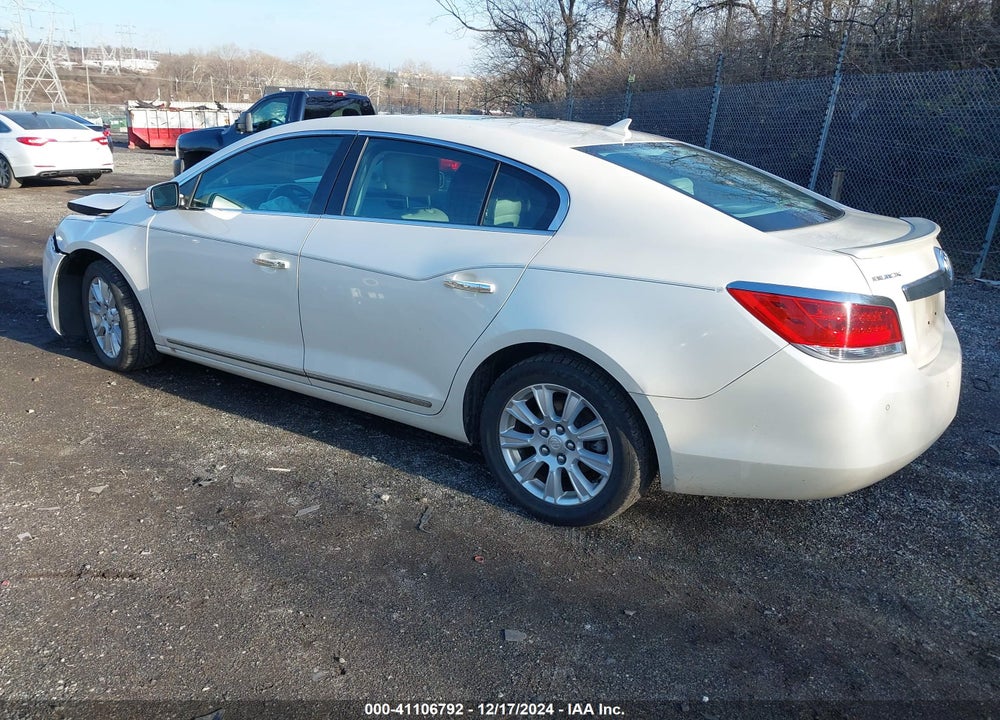 2013 BUICK LACROSSE LEATHER GROUP VIN: 1G4GC5ER4DF285245