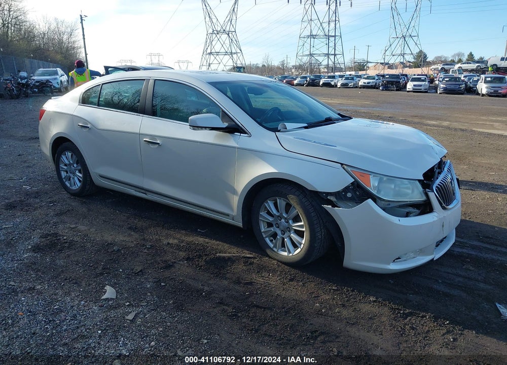 2013 BUICK LACROSSE LEATHER GROUP VIN: 1G4GC5ER4DF285245