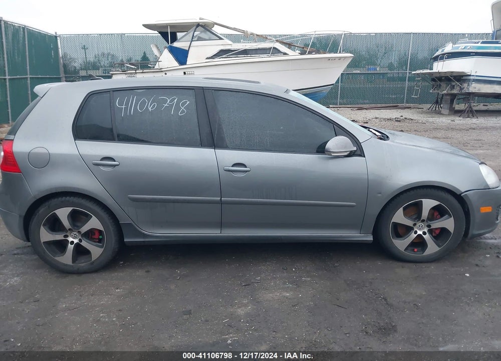 2009 VOLKSWAGEN GTI VIN: WVWHV71K59W132873
