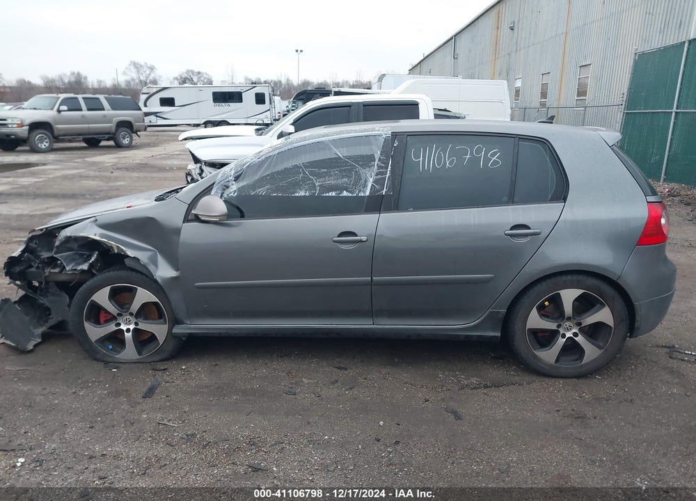 2009 VOLKSWAGEN GTI VIN: WVWHV71K59W132873