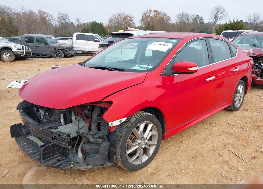 2015 NISSAN SENTRA SR VIN: 3N1AB7AP6FY312408