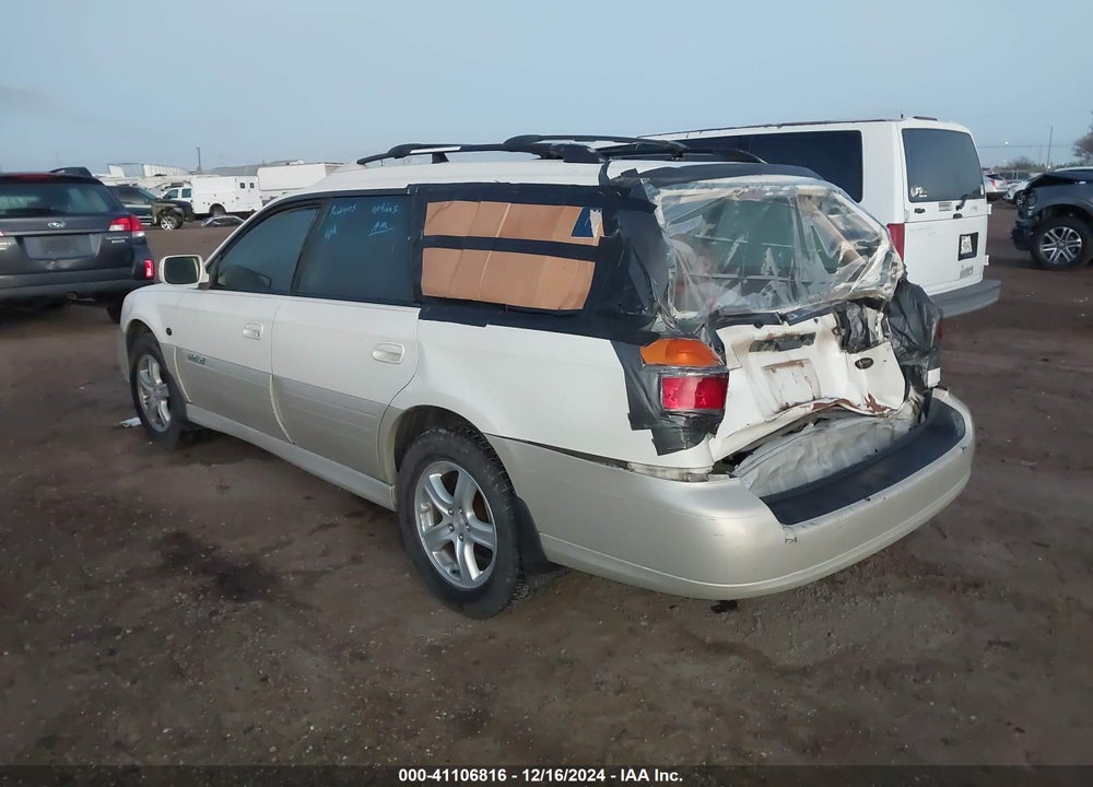 2004 SUBARU OUTBACK H6-3.0 L.L. BEAN EDITION VIN: 4S3BH806347608158