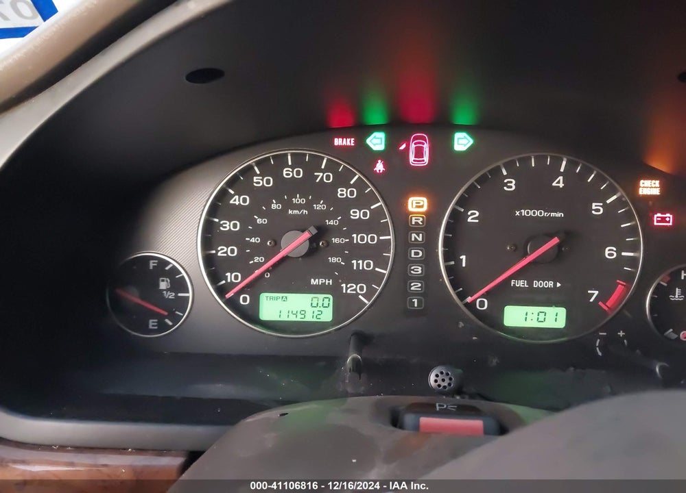2004 SUBARU OUTBACK H6-3.0 L.L. BEAN EDITION VIN: 4S3BH806347608158