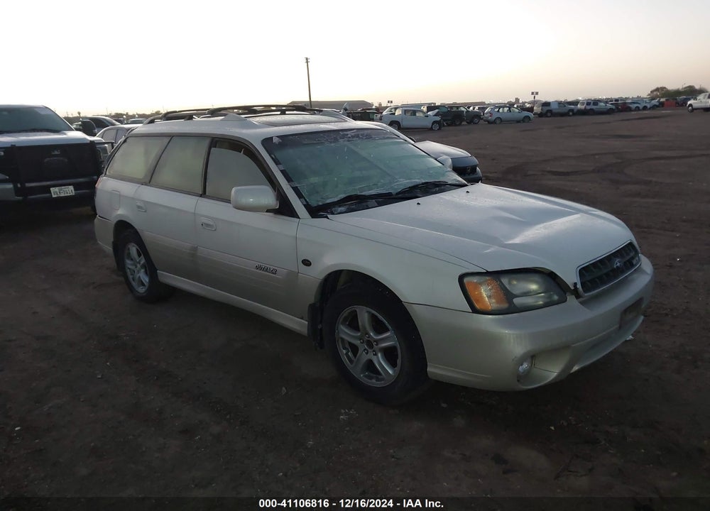 2004 SUBARU OUTBACK H6-3.0 L.L. BEAN EDITION VIN: 4S3BH806347608158