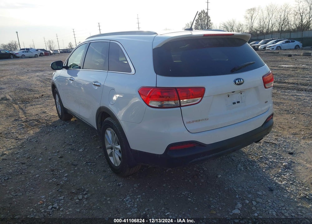 2017 KIA SORENTO 2.4L LX VIN: 5XYPG4A33HG293876