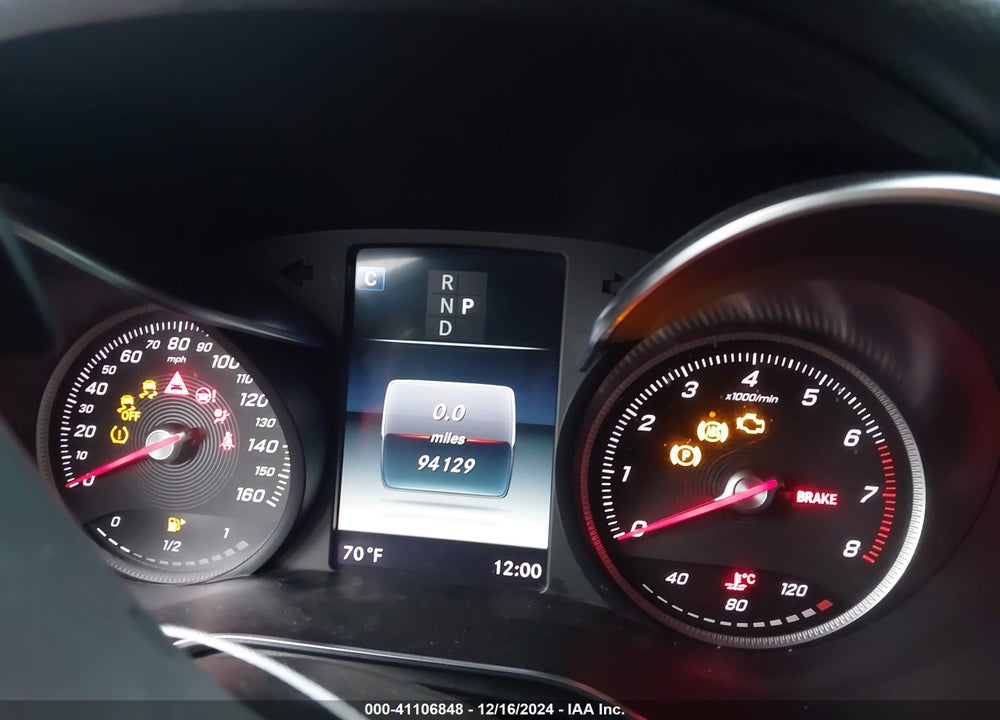 2017 MERCEDES-BENZ GLC 300 VIN: WDC0G4JB9HF260421