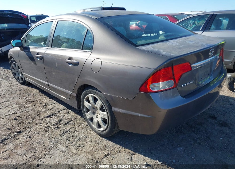 2011 HONDA CIVIC LX VIN: 2HGFA1F54BH517091