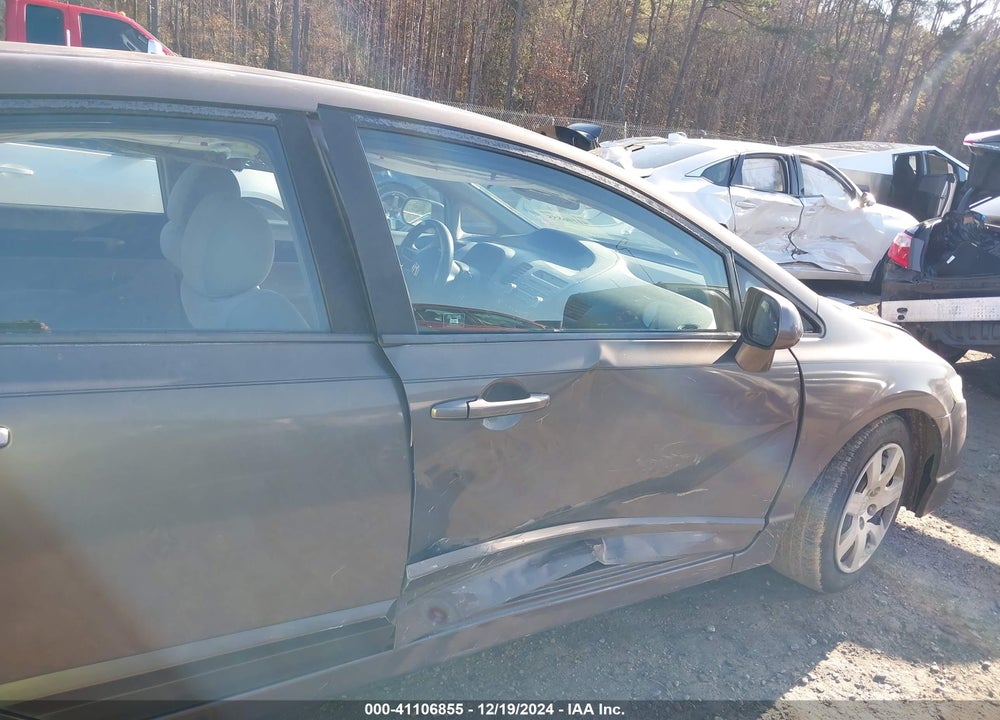 2011 HONDA CIVIC LX VIN: 2HGFA1F54BH517091
