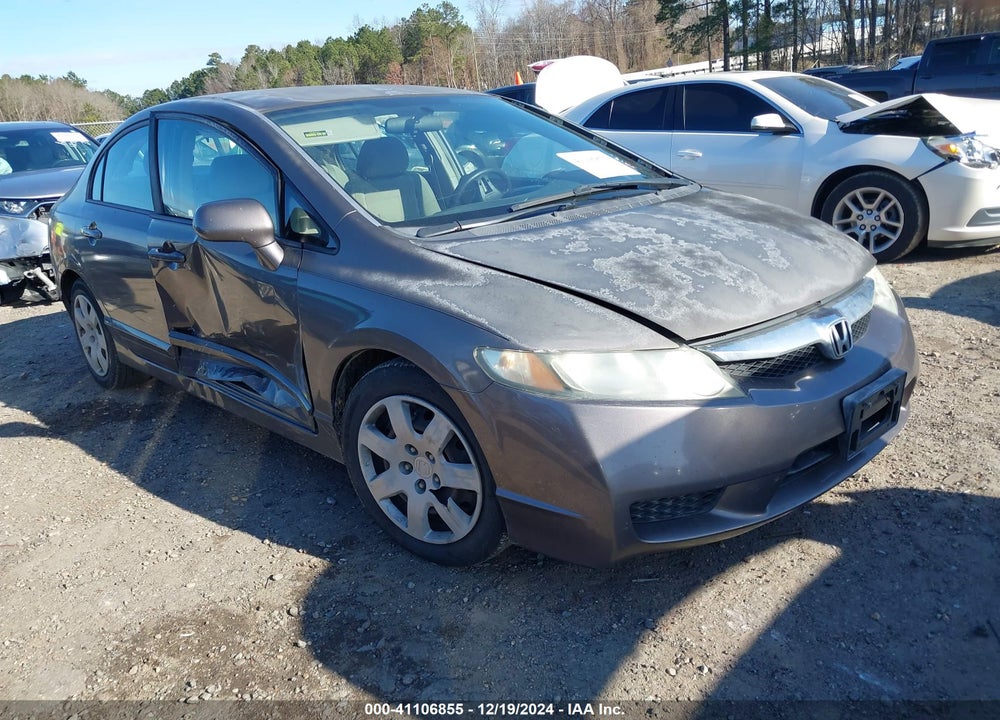 2011 HONDA CIVIC LX VIN: 2HGFA1F54BH517091