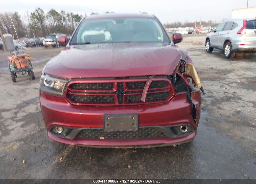 2017 DODGE DURANGO GT AWD VIN: 1C4RDJDG8HC622199