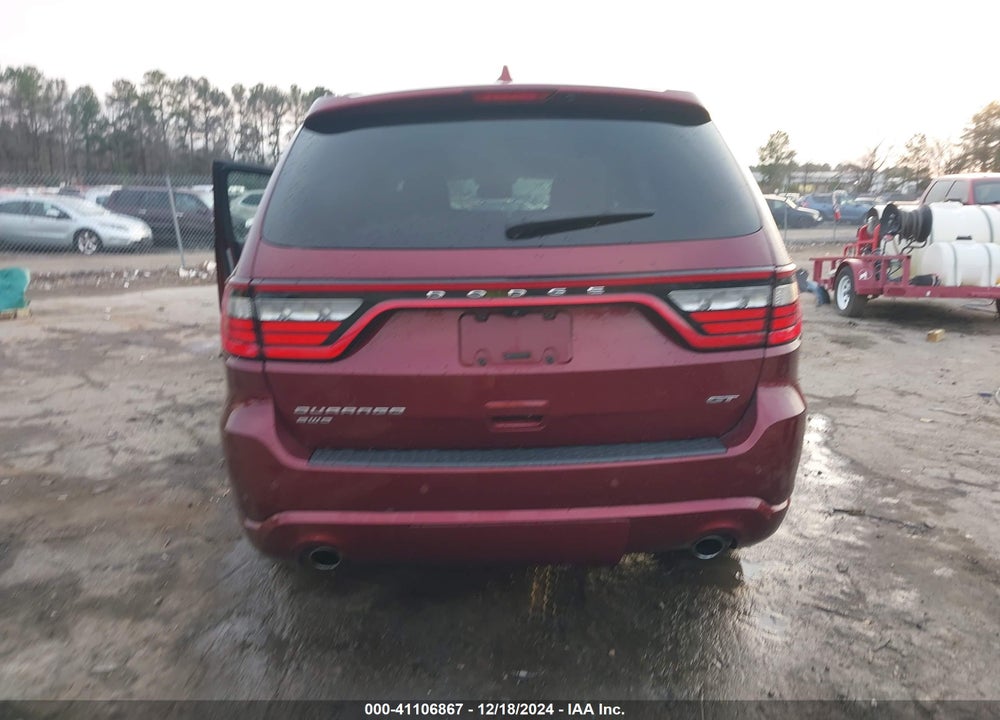 2017 DODGE DURANGO GT AWD VIN: 1C4RDJDG8HC622199