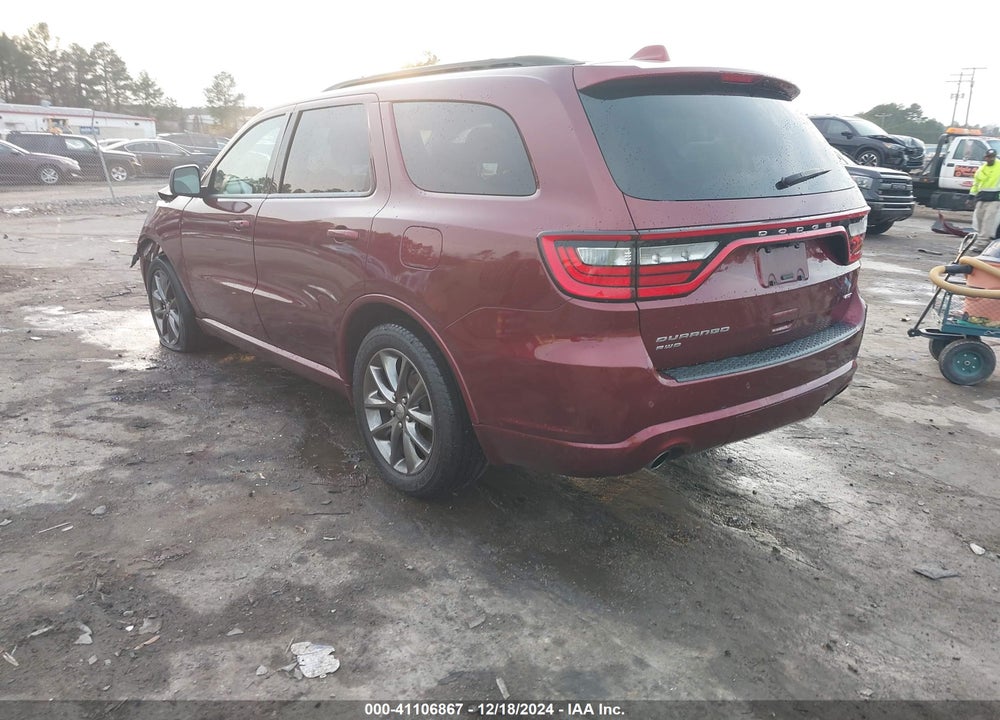 2017 DODGE DURANGO GT AWD VIN: 1C4RDJDG8HC622199