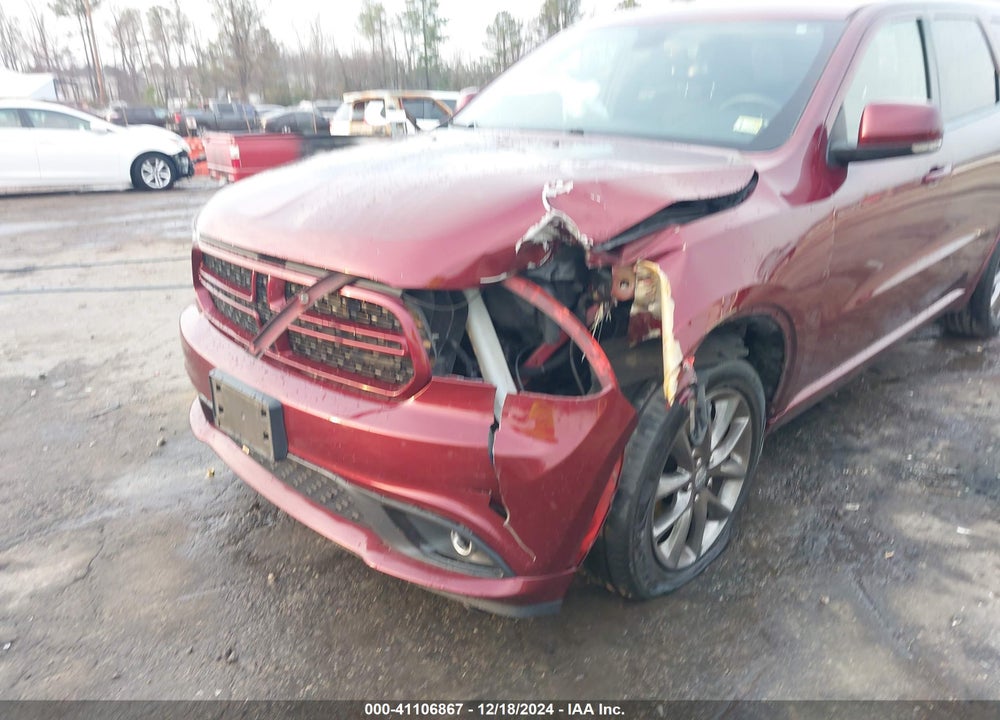 2017 DODGE DURANGO GT AWD VIN: 1C4RDJDG8HC622199