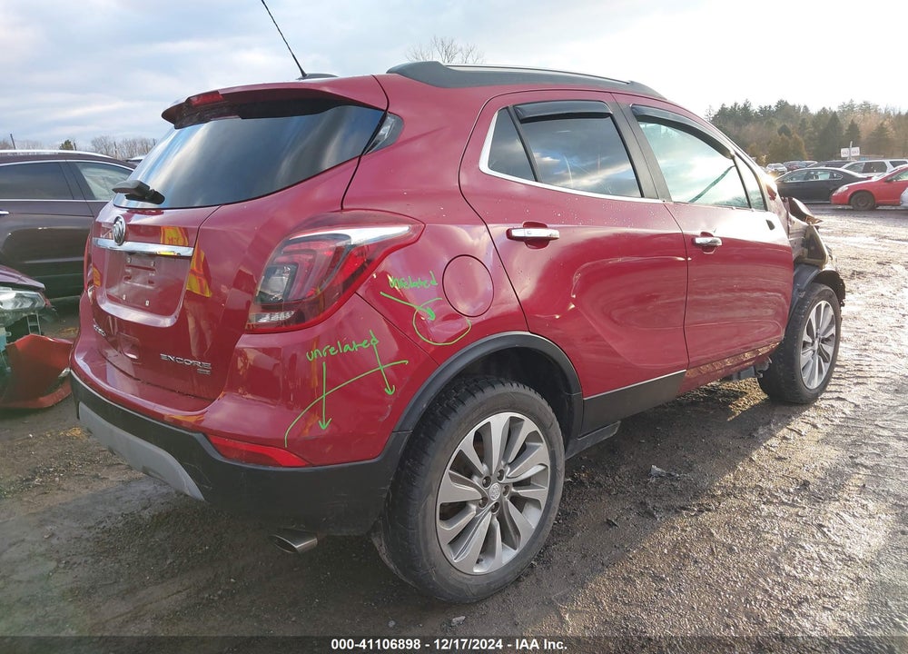 2018 BUICK ENCORE PREFERRED VIN: KL4CJESB8JB507265