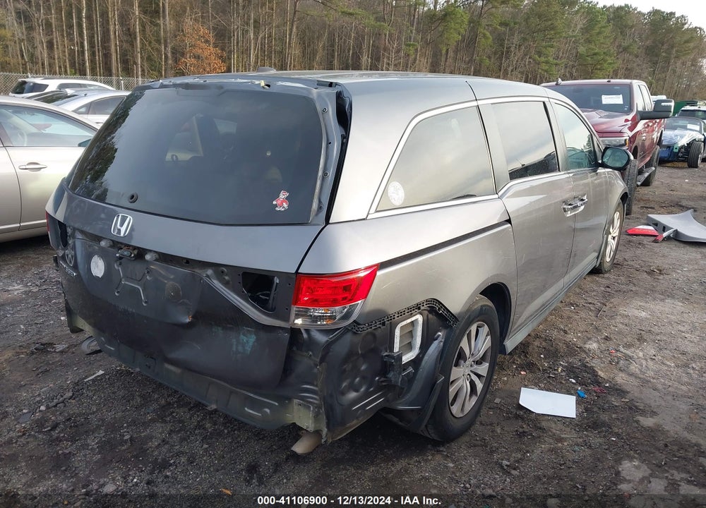 2016 HONDA ODYSSEY EX-L VIN: 5FNRL5H68GB164208