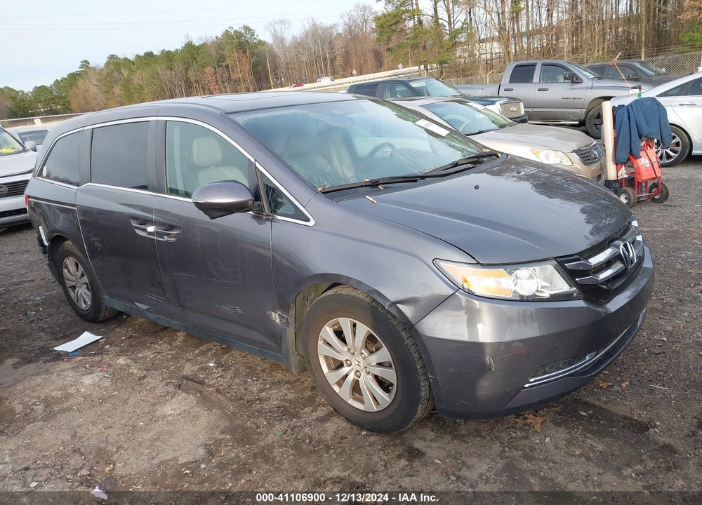 2016 HONDA ODYSSEY EX-L VIN: 5FNRL5H68GB164208