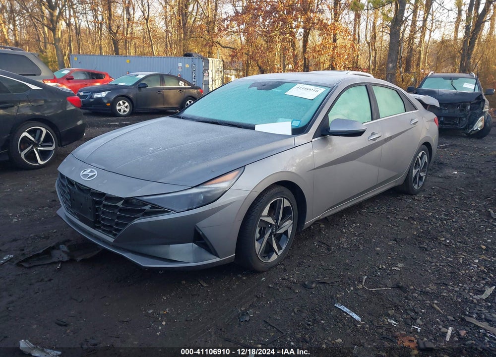 2023 HYUNDAI ELANTRA HYBRID LIMITED VIN: KMHLN4AJ5PU052283