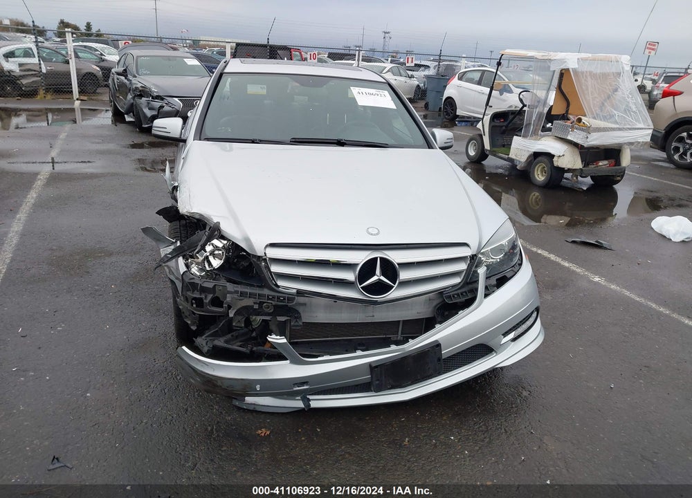 2011 MERCEDES-BENZ C 300 VIN: WDDGF5EB4BR153991