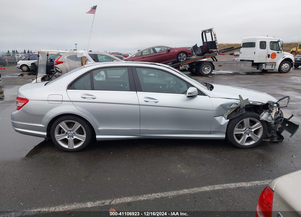 2011 MERCEDES-BENZ C 300 VIN: WDDGF5EB4BR153991